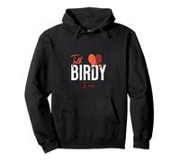 Parla Birdy To Me Uccelli Birdwatching Proprietari di Uccelli Felpa con Cappuccio