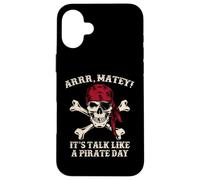 Parla come un pirata Day - Divertente amante dei pirati Custodia per iPhone 16 Plus