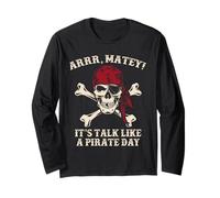 Parla come un pirata Day - Divertente amante dei pirati Maglia a Manica