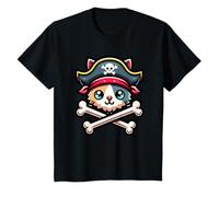 Parla come un pirata Day, simpatico gattino, capitano pirata Maglietta