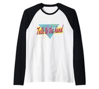 Parla con la Mano, Design in Stile retrò Anni '90 Maglia con Maniche Raglan