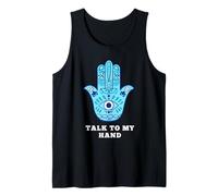 Parla con la mia Mano - Simbolo Divertente Hamsa Hamsa Canotta
