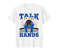 Parla con le mani Pallavolo Medio Blocker Donne Uomini Giocatore Maglietta