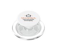 Parla con me come AI Calm Stranamente Incoraggiare Robot PopSockets PopGrip per MagSafe