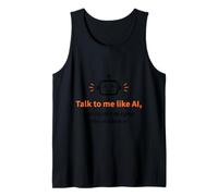 Parla con Me Come Un Robot ottimista AI Canotta