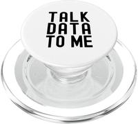 Parla con me dei dati | Appassionato di dati | Amante dell'analisi dei dati PopSockets PopGrip per MagSafe