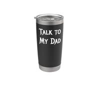 Parla con mio padre Bicchiere termico in acciaio inox doppia parete