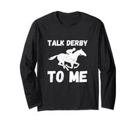 Parla Derby To Me Divertente Giornata Derby di Cavalli Maglia a Manica