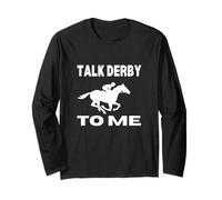Parla Derby To Me Divertente Giornata Derby di Cavalli Maglia a Manica