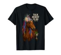 Parla Derby To Me Horse Derby Day Maglietta