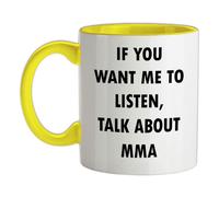 Parla Di MMA - Tazza In Ceramica - Arti Marziali Miste Karate Judo Pugilato