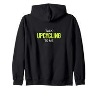 Parla di upcycling con Me Funny Upcycler Felpa con Cappuccio