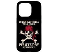 Parla internazionale come una giornata dei pirati Divertente amante dei pirati Custodia per iPhone 15 Pro