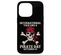 Parla internazionale come una giornata dei pirati Divertente amante dei pirati Custodia per iPhone 13 Pro