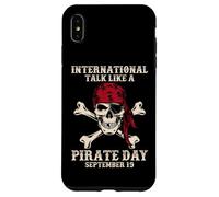 Parla internazionale come una giornata dei pirati Divertente amante dei pirati Custodia per iPhone XS Max
