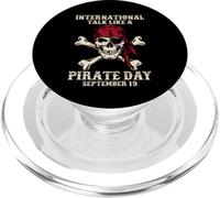 Parla internazionale come una giornata dei pirati Divertente amante dei pirati PopSockets PopGrip per MagSafe