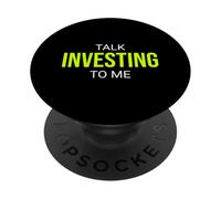 Parla Investendo Per Me Divertente Investitore PopSockets PopGrip Adesivo