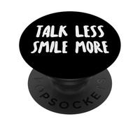 Parla meno Sorridi Più vibrazioni PopSockets PopGrip Adesivo