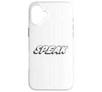 Parla | Racconta la tua storia Non tacere Dillo Custodia per iPhone 16 Plus