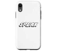 Parla | Racconta la tua storia Non tacere Dillo Custodia per iPhone XR