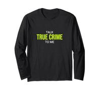 Parla True Crime To Me - Poltrona da Detective Divertente Maglia a Manica