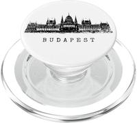 Parlamento di Budapest Ungheria Skyline Amore Amo Budapest PopSockets PopGrip per MagSafe