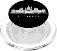Parlamento di Budapest Ungheria Skyline Amore Amo Budapest PopSockets PopGrip per MagSafe