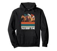 Parlami del derby Corse di cavalli Amore equestre Felpa con Cappuccio