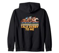 Parlami del Derby Corse di Cavalli Amore equestre Felpa con Cappuccio