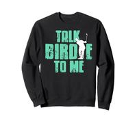 Parlami di Birdie Frase Divertente Golf Felpa