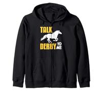 Parlami di Derby Umorismo per Fantini Divertente Felpa con Cappuccio