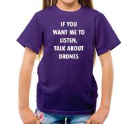 Parlare About Drones - T-Shirt - Drone Fly Aviatore Equipment Pilota Amore