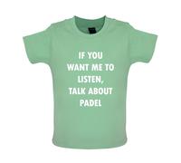 Parlare About Padel - Bambino T-Shirt / Body - Tennis Pagaia Paddel Racchetta