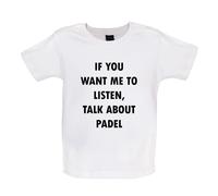 Parlare About Padel - Bambino T-Shirt / Body - Tennis Pagaia Paddel Racchetta