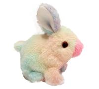 Parlare di giocattoli di coniglio in peluche - Parlare di canto in peluche -Uso facile: questo giocattolo di peluche di coniglio che parla ha una bocca che è come un vero animale da masticare