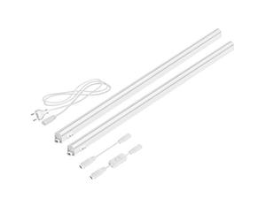 Parlat Apparecchi LED sottopensile Rigel, 87,3 cm ciascuno, con interruttore, 1002lm ciascuno, bianco caldo, set di 2