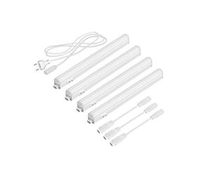 Parlat Apparecchi sottopensile a LED Rigel, 31,3 cm ciascuno, 397 lm ciascuno, bianco caldo, set di 4