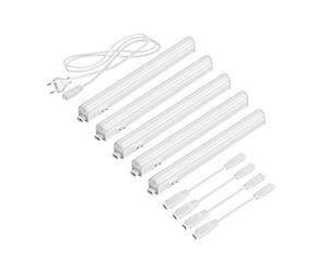 Parlat Apparecchi sottopensile a LED Rigel, 31,3 cm ciascuno, 445 lm ciascuno, bianco, set da 5