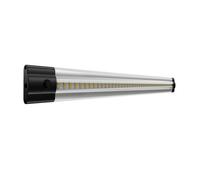Parlat Lampada da incasso a LED SIRIS argento opaco, bianco, 4100 K, piatta, 30 cm, 370 lm, 3,9 W, 24 V CC, interruttore, sistema a innesto ATOM, IP20, alimentatore necessario (non incluso)
