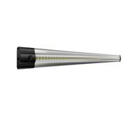 Parlat Lampada da incasso a LED SIRIS argento opaco, bianco caldo, 2700 K, piatta, 50 cm, 531 lm, 5,9 W, 24 V CC, interruttore, sistema a innesto ATOM, IP20, alimentatore necessario (non incluso)