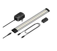 Parlat Luce LED sottopensile Siris con adattatore di rete, touch dimmer, piatta, 30 cm, 368lm, bianco caldo