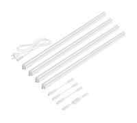 Parlat luci sottopensile a LED Rigel, 87,3 cm ciascuna, con interruttore, 1118lm ciascuna, bianco, set di 4