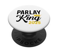 Parlay King Sports Scommesse 2025 Gioco d'azzardo Moneyline di calcio PopSockets PopGrip Adesivo