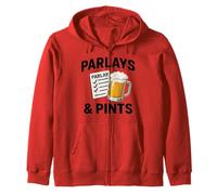 Parlays E Pinte Bere Birra Scommesse Sportive Scommesse Scommesse Felpa con Cappuccio