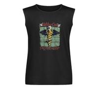 Parlede Motley-Crue - Dr Feelgood Album Cover Graphic Men's Vests Tank Tops O-Neck 100% Cotton Undershirts Unisex Sleeveless T-Shirt XXL