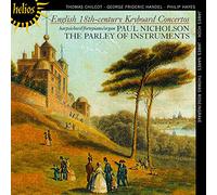 Georg Friedrich Handel English 18th Century Keyboard Concertos (CD) Album