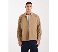 Parlez - Trench corto beige con logo e bottoni-Neutro L