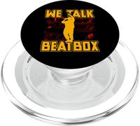 Parliamo Beatbox Music Old School Rap Microfono Beatboxer PopSockets PopGrip per MagSafe