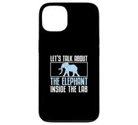 Parliamo dell'elefante dentro gli amanti della zoologia del laboratorio Custodia per iPhone 13