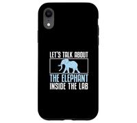 Parliamo dell'elefante dentro gli amanti della zoologia del laboratorio Custodia per iPhone XR